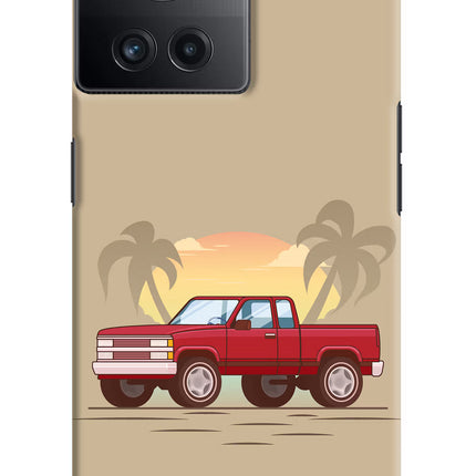 Desert Classic Drive OnePlus 10R 5G Hard Case Back Cover by Casekaro