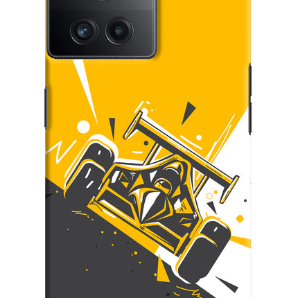 Track King OnePlus 10R 5G Hard Case Back Cover by Casekaro