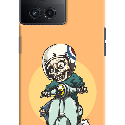Undead Biker OnePlus 10R 5G Hard Case Back Cover by Casekaro