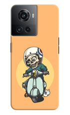 Undead Biker OnePlus 10R 5G Hard Case Back Cover by Casekaro