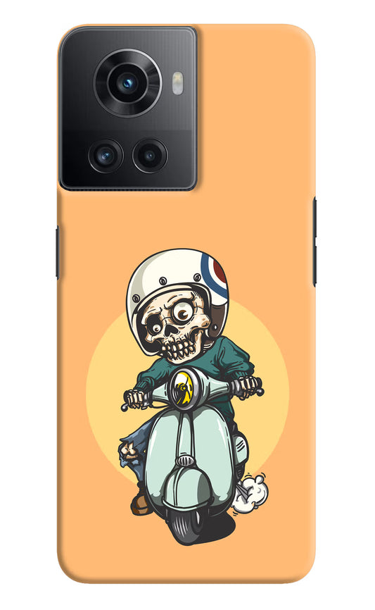 Undead Biker OnePlus 10R 5G Hard Case Back Cover by Casekaro