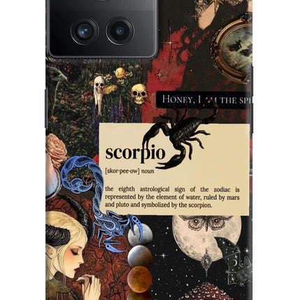 Scorpio Zodiac OnePlus 10R 5G Hard Case Back Cover by Casekaro