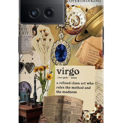 Virgo Zodiac OnePlus 10R 5G Hard Case Back Cover by Casekaro