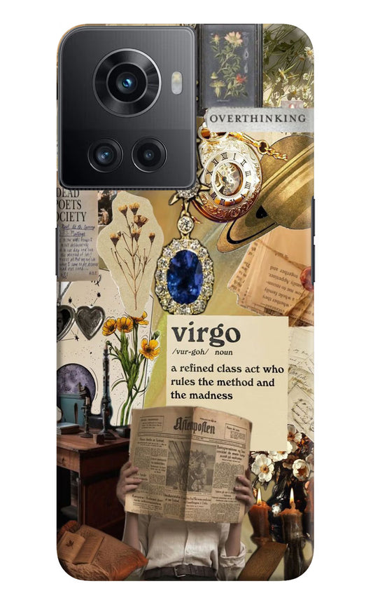 Virgo Zodiac OnePlus 10R 5G Hard Case Back Cover by Casekaro