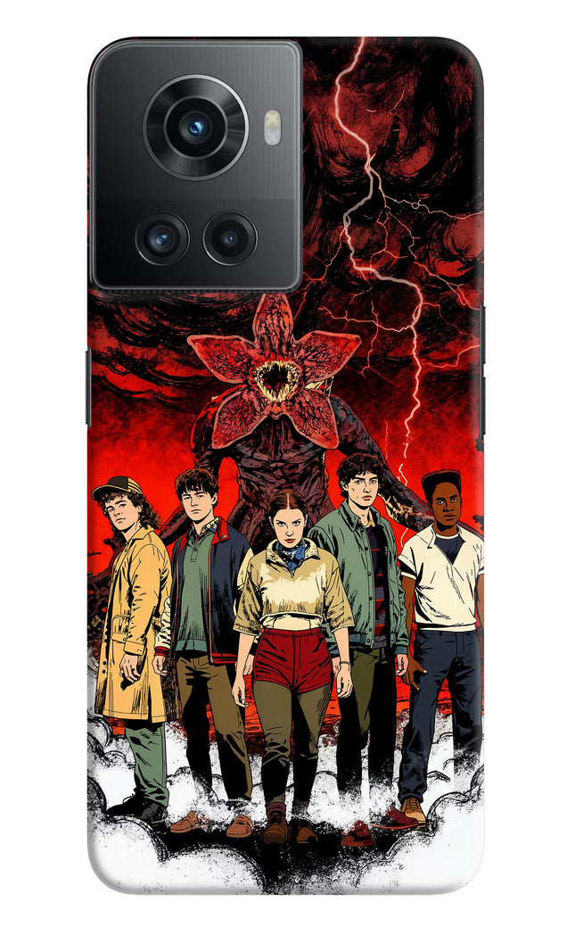 Ordinary Things Characters OnePlus 10R 5G Hard Case Back Cover by Casekaro
