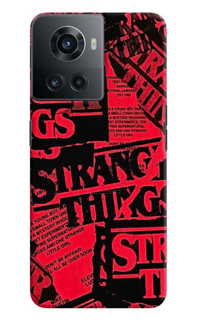 Ordinary Things OnePlus 10R 5G Hard Case Back Cover by Casekaro