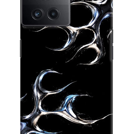 Chrome Tribal OnePlus 10R 5G Hard Case Back Cover by Casekaro