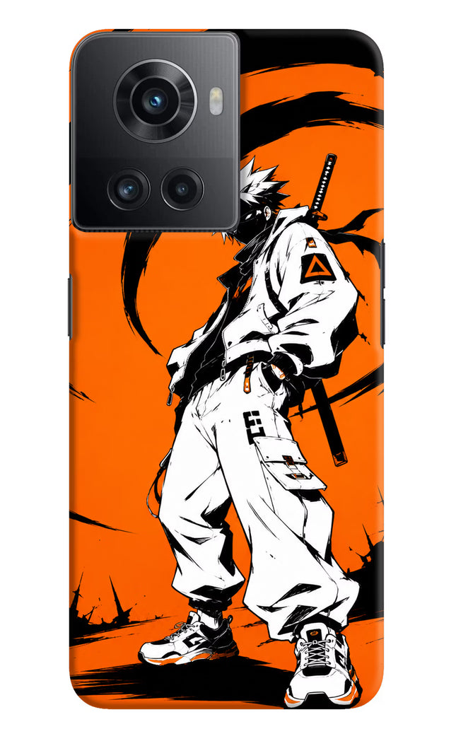 Street Samurai  OnePlus 10R 5G Hard Case Back Cover by Casekaro