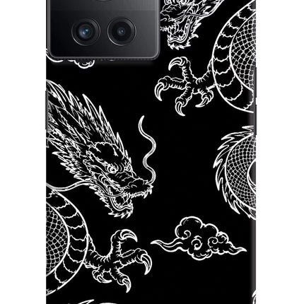 Twin Dragons OnePlus 10R 5G Hard Case Back Cover by Casekaro