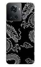 Twin Dragons OnePlus 10R 5G Hard Case Back Cover by Casekaro