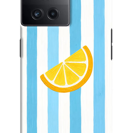 Summer Lemon OnePlus 10R 5G Hard Case Back Cover by Casekaro