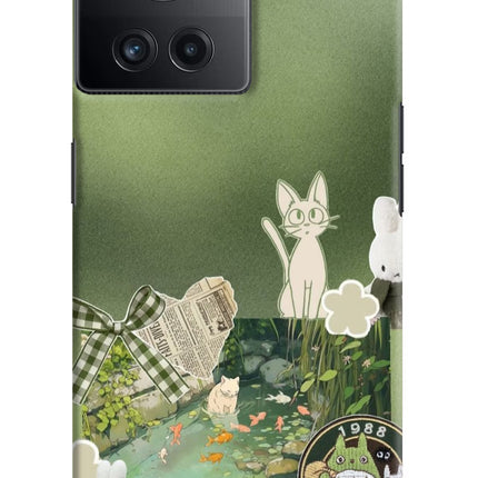 Aesthetic anime OnePlus 10R 5G Hard Case Back Cover by Casekaro