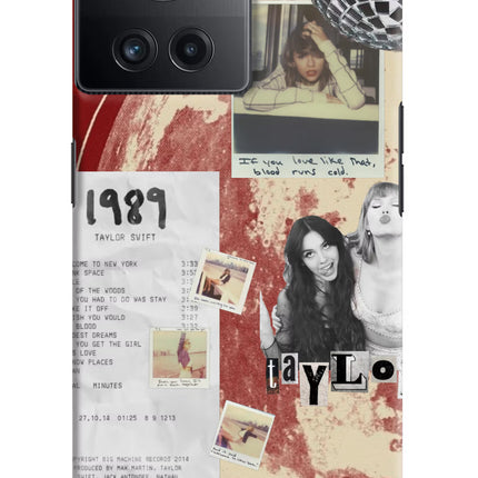Taylor Swift OnePlus 10R 5G Hard Case Back Cover by Casekaro