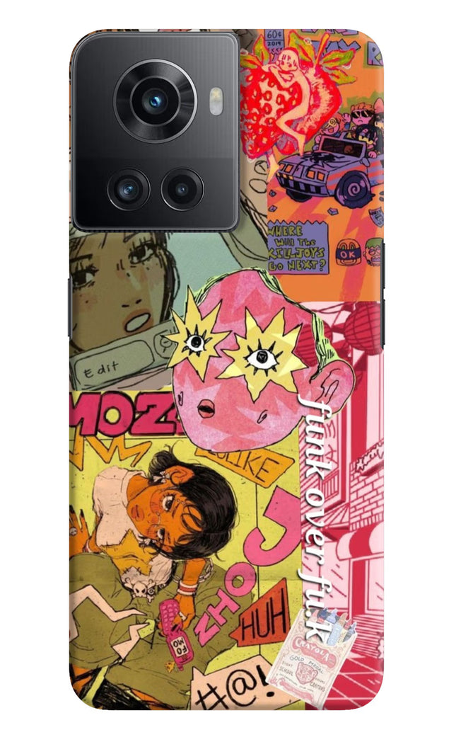 Funkover OnePlus 10R 5G Hard Case Back Cover by Casekaro