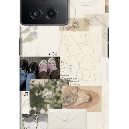Soft Aesthetic OnePlus 10R 5G Hard Case Back Cover by Casekaro