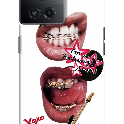 Rockstar OnePlus 10R 5G Hard Case Back Cover by Casekaro