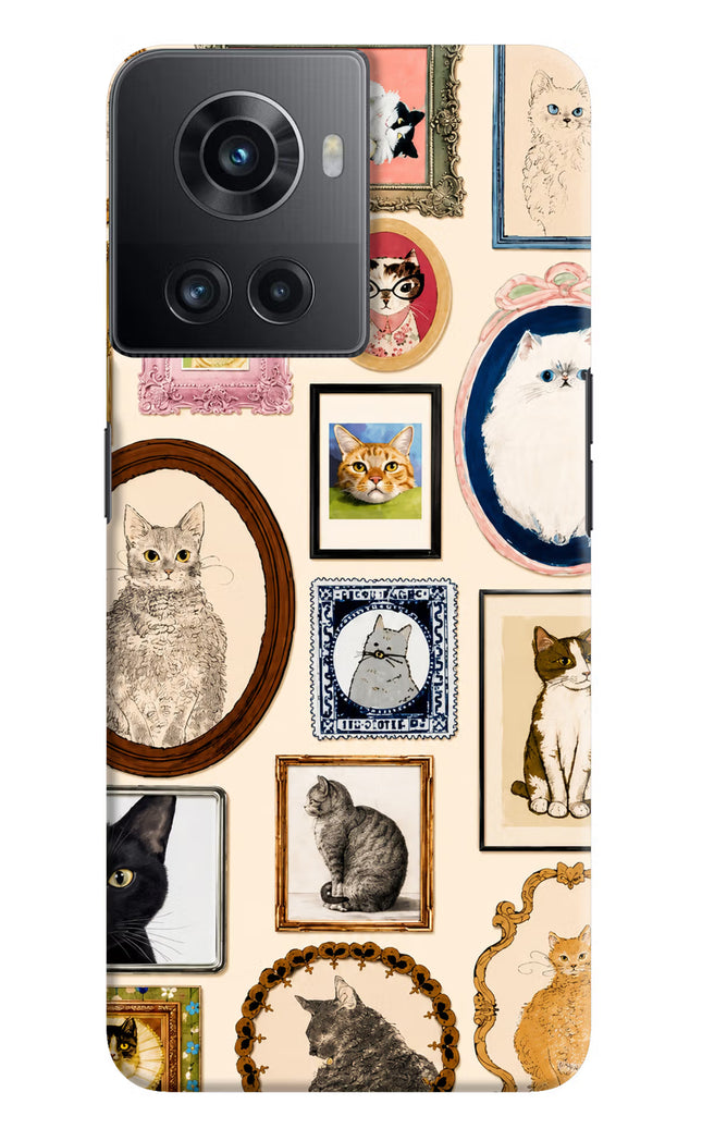 Mirror Cats OnePlus 10R 5G Hard Case Back Cover by Casekaro