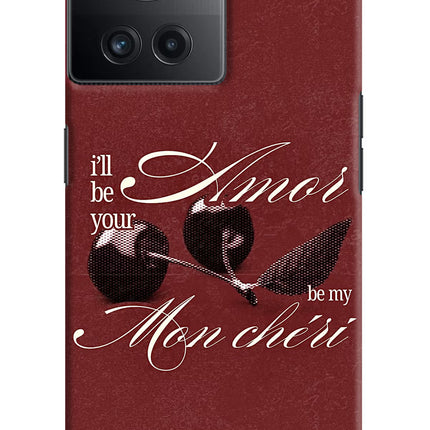 Velvet Cherry OnePlus 10R 5G Hard Case Back Cover by Casekaro