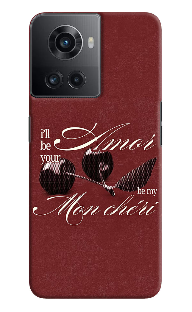 Velvet Cherry OnePlus 10R 5G Hard Case Back Cover by Casekaro