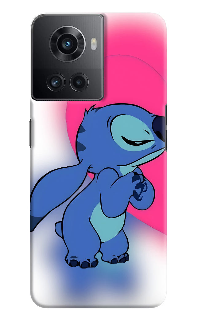 Stitch Hug OnePlus 10R 5G Hard Case Back Cover by Casekaro