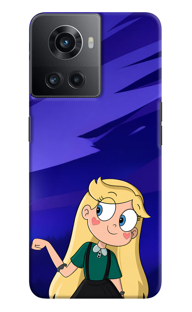 Star Glow OnePlus 10R 5G Hard Case Back Cover by Casekaro