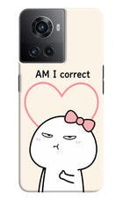 Always Right OnePlus 10R 5G Hard Case Back Cover by Casekaro