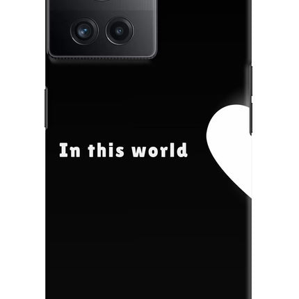 This World OnePlus 10R 5G Hard Case Back Cover by Casekaro