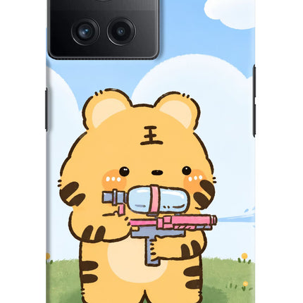 Tiger Treat OnePlus 10R 5G Hard Case Back Cover by Casekaro