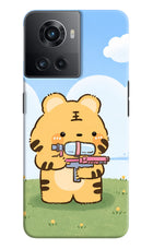 Tiger Treat OnePlus 10R 5G Hard Case Back Cover by Casekaro