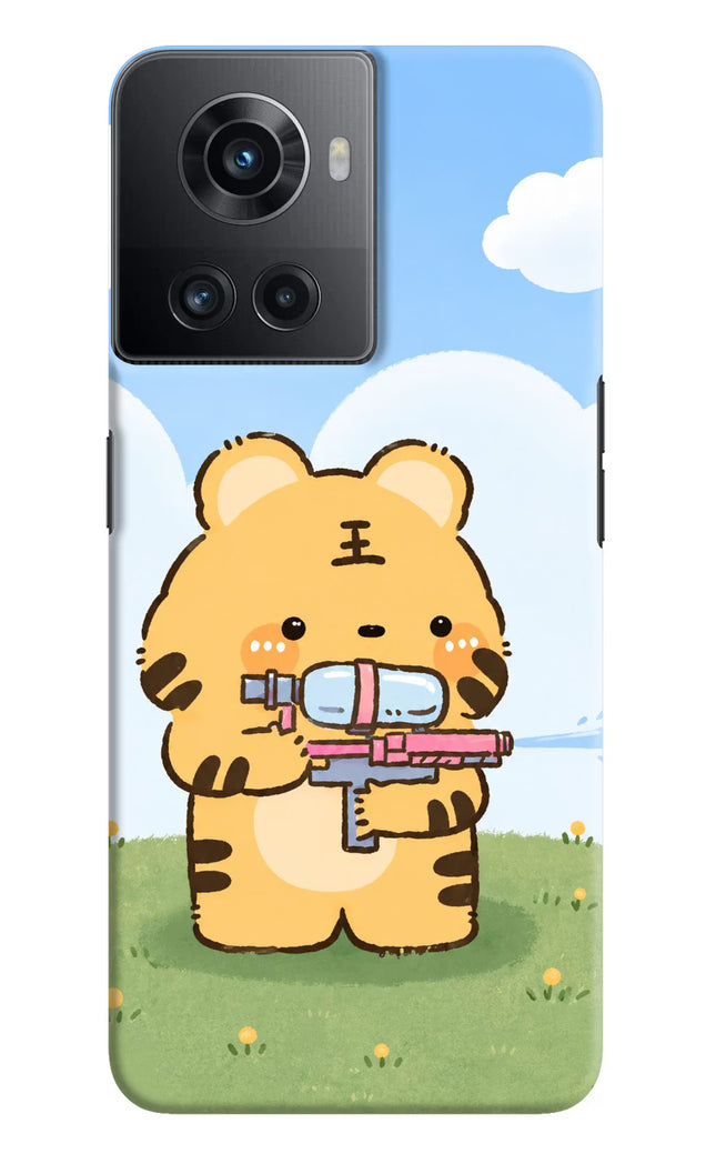 Tiger Treat OnePlus 10R 5G Hard Case Back Cover by Casekaro