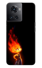 Ember Flame OnePlus 10R 5G Hard Case Back Cover by Casekaro