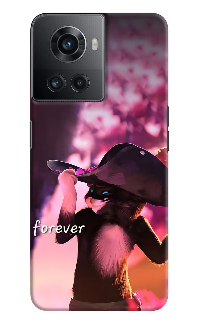 Forever Cat OnePlus 10R 5G Hard Case Back Cover by Casekaro
