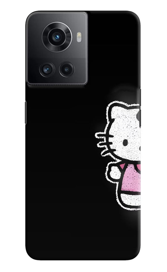 Kitty Charm OnePlus 10R 5G Hard Case Back Cover by Casekaro