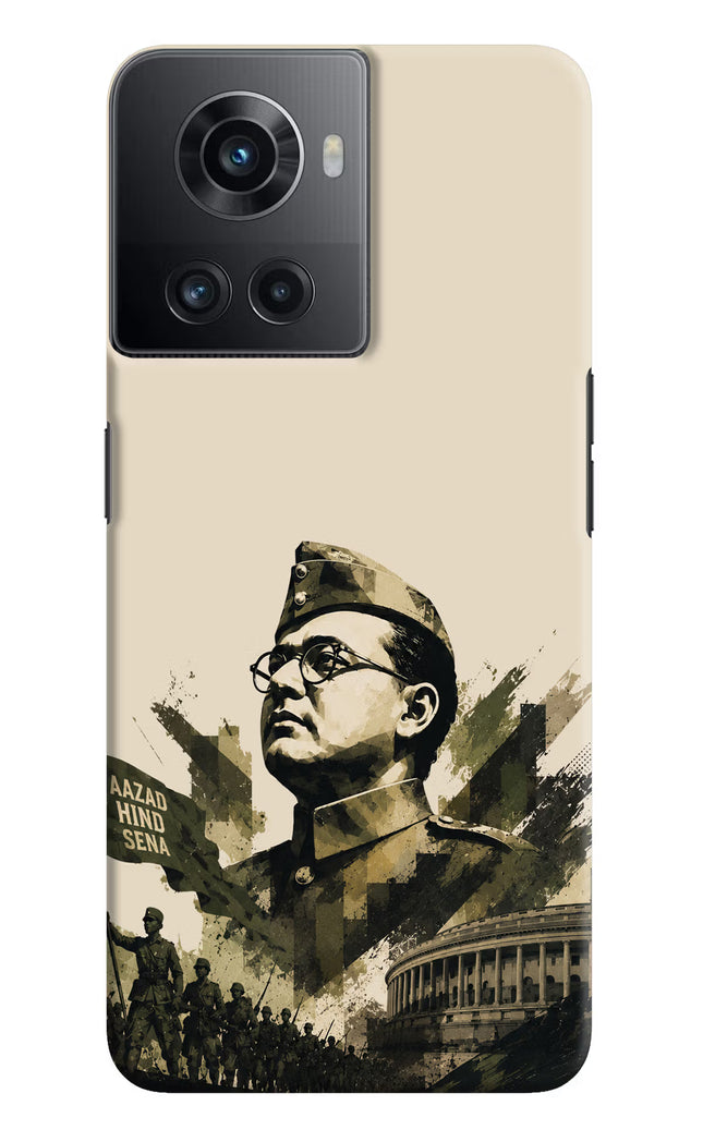 Netaji Rising OnePlus 10R 5G Hard Case Back Cover by Casekaro