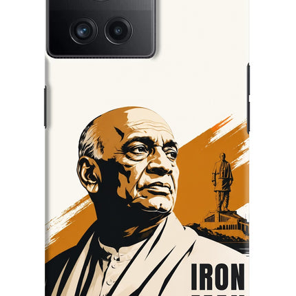 Sardar Patel Iron Will OnePlus 10R 5G Hard Case Back Cover by Casekaro