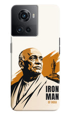 Sardar Patel Iron Will OnePlus 10R 5G Hard Case Back Cover by Casekaro