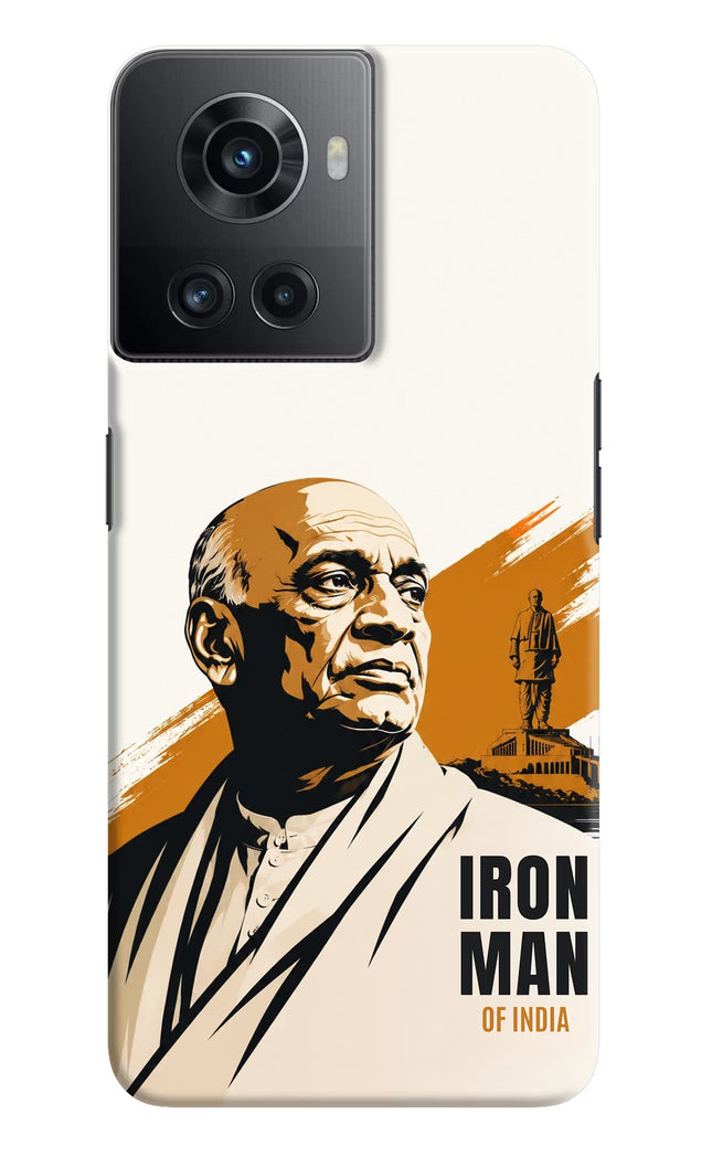 Sardar Patel Iron Will OnePlus 10R 5G Hard Case Back Cover by Casekaro