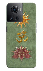 Om & Lotus OnePlus 10R 5G Back Cover