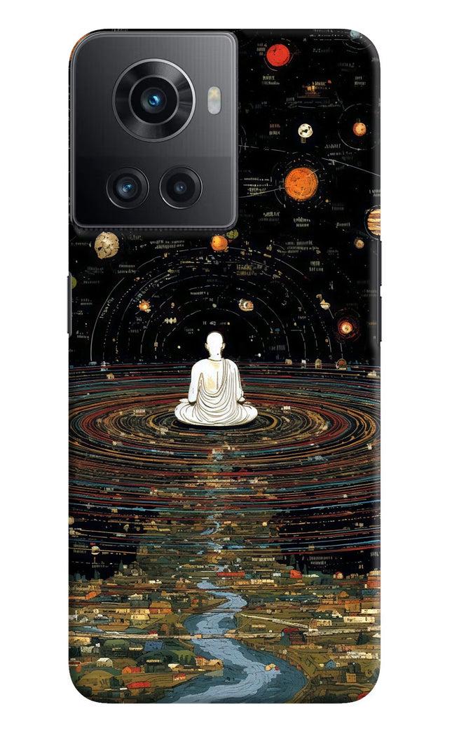 Space Monk OnePlus 10R 5G Hard Case Back Cover by Casekaro