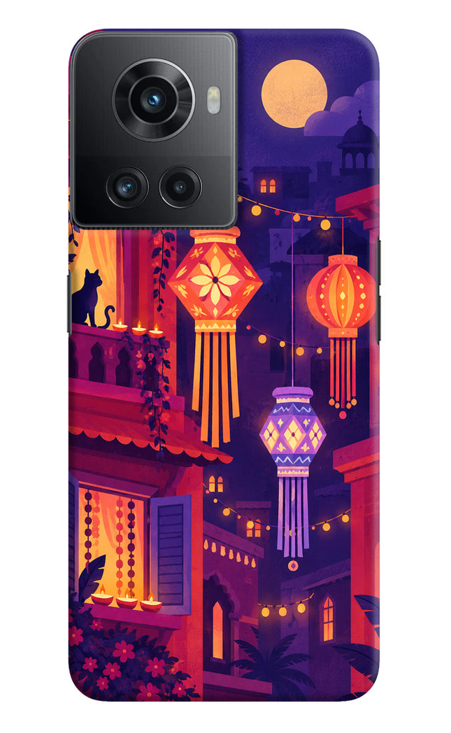 Lantern Lane OnePlus 10R 5G Hard Case Back Cover by Casekaro