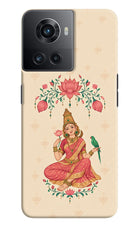 Goddess Lakshmi OnePlus 10R 5G Hard Case Back Cover by Casekaro