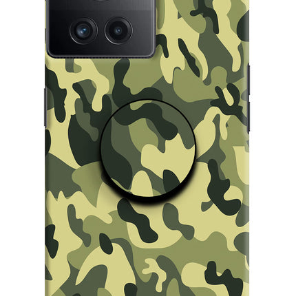 Camouflage OnePlus 10R 5G Pop Case by Casekaro