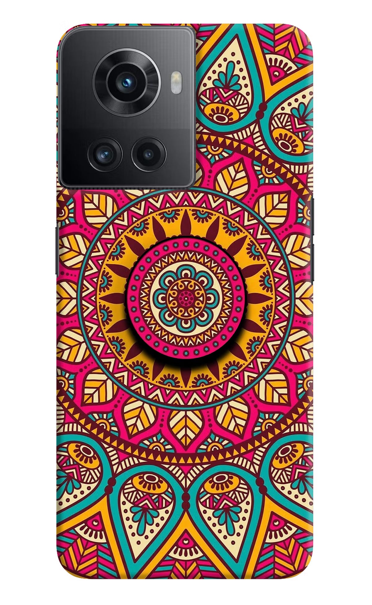 Mandala OnePlus 10R 5G Pop Case by Casekaro