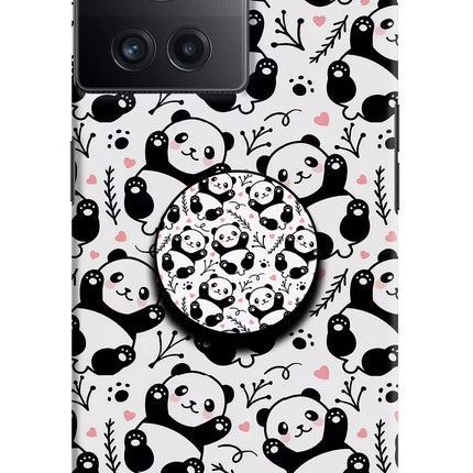 Cute Panda OnePlus 10R 5G Pop Case by Casekaro