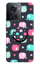 Baby Elephants OnePlus 10R 5G Pop Case by Casekaro