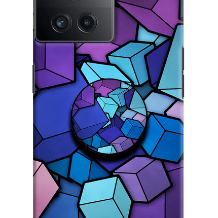 Cubic Abstract OnePlus 10R 5G Pop Case by Casekaro
