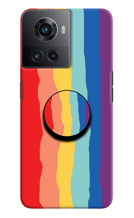 Rainbow OnePlus 10R 5G Pop Case by Casekaro