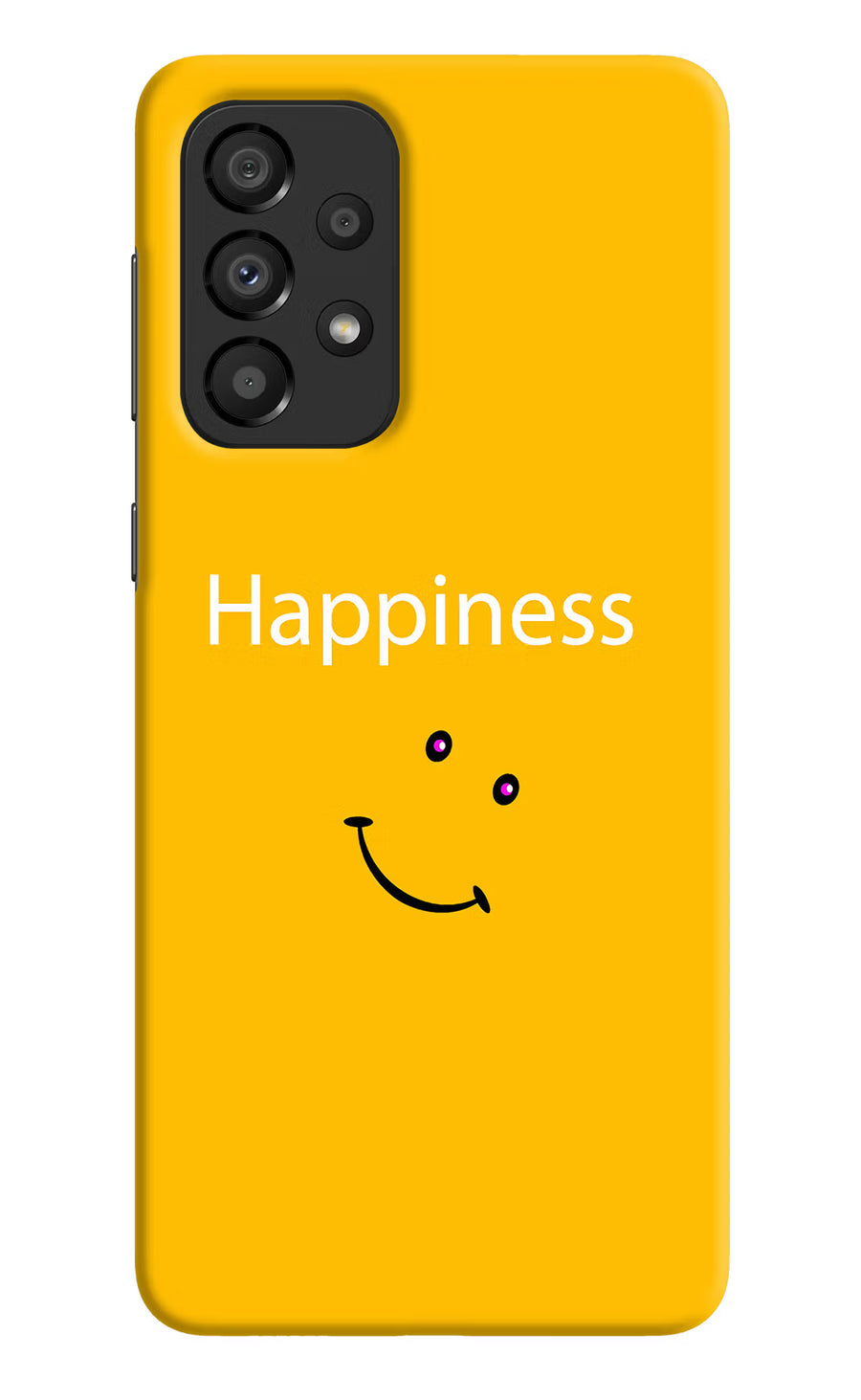 Happiness With Smiley Samsung A33 5G Back Cover, Hard case