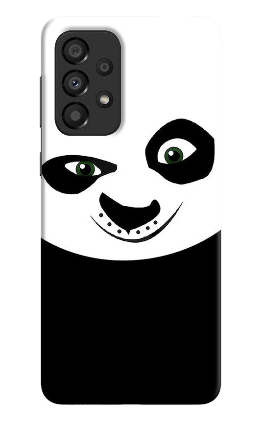 Panda Samsung A33 5G Hard Case Back Cover by Casekaro