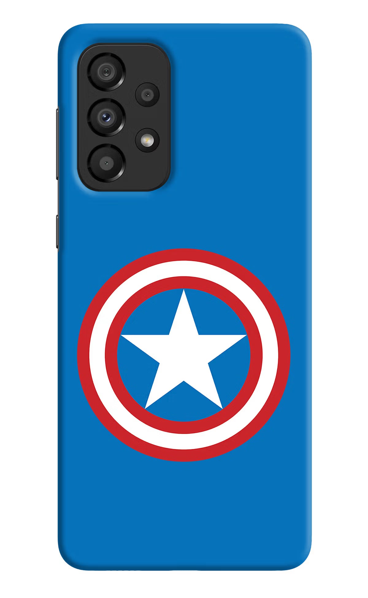 Captain America Logo Samsung A33 5G Hard Case Back Cover by Casekaro